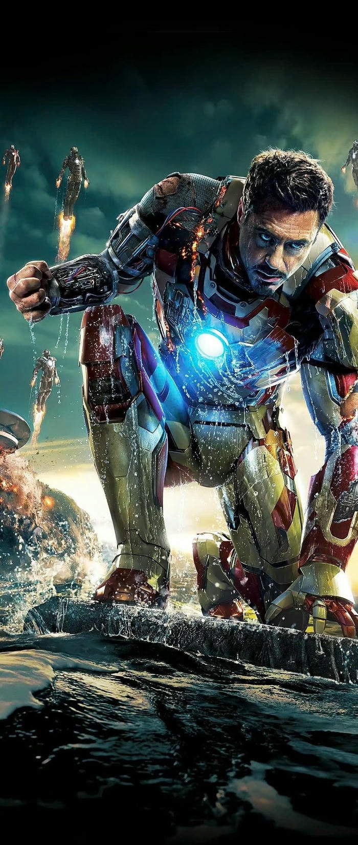 hình nền iron man chibi