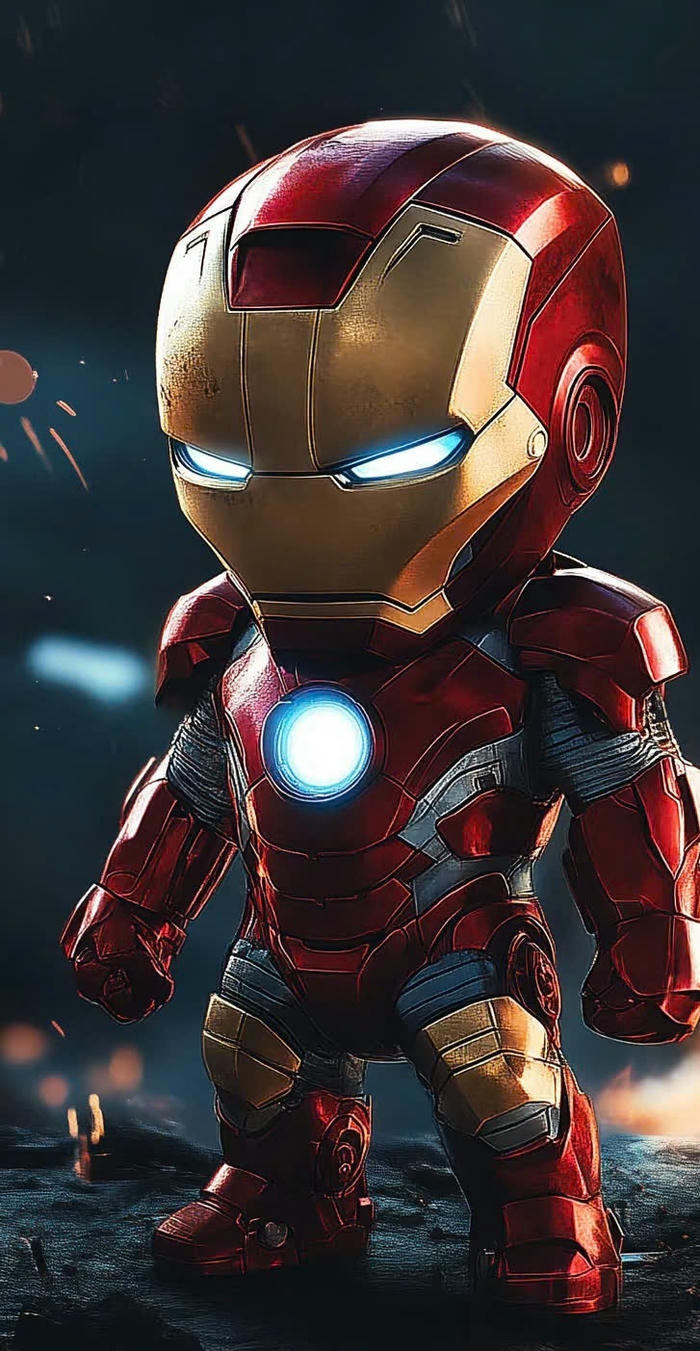 hình nền iron man đầu to