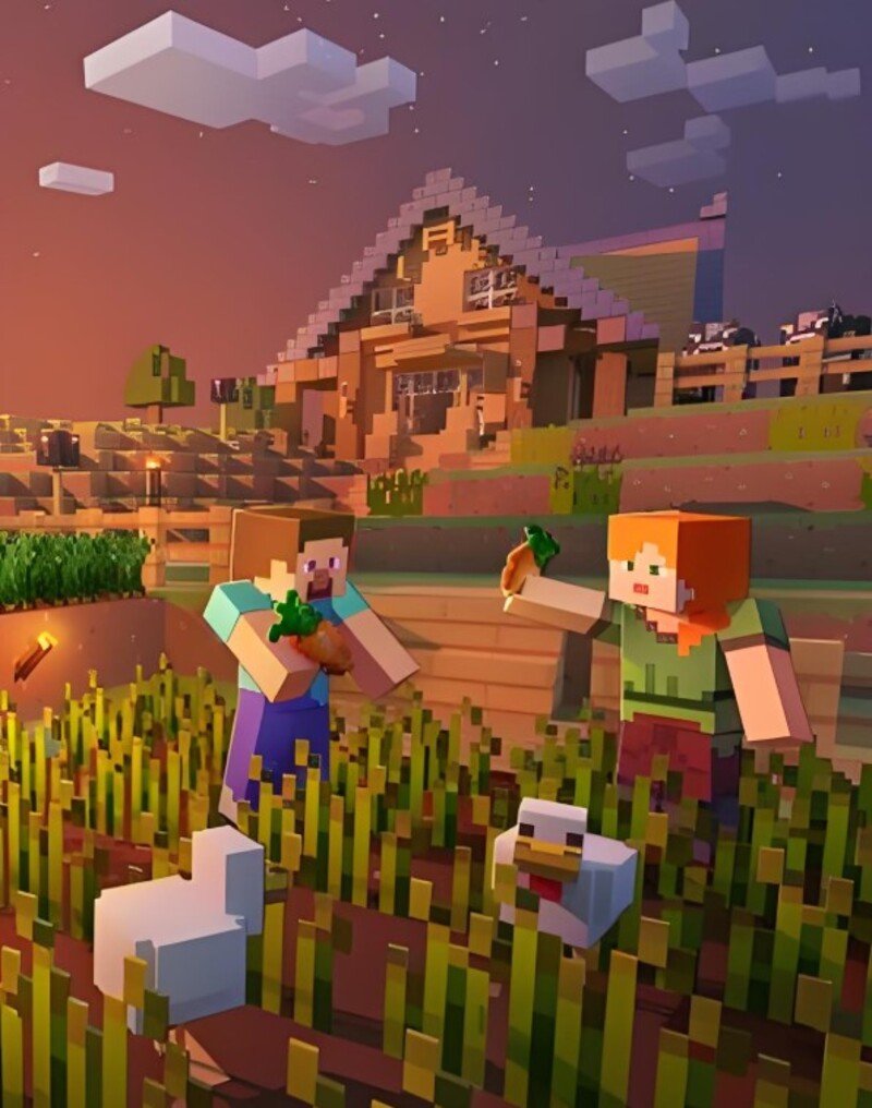 hình nền minecraft 4k