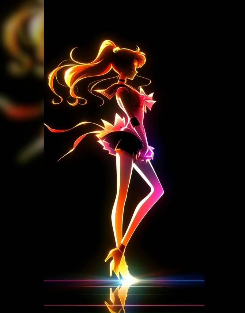 hình nền neon 4k cho điện thoại