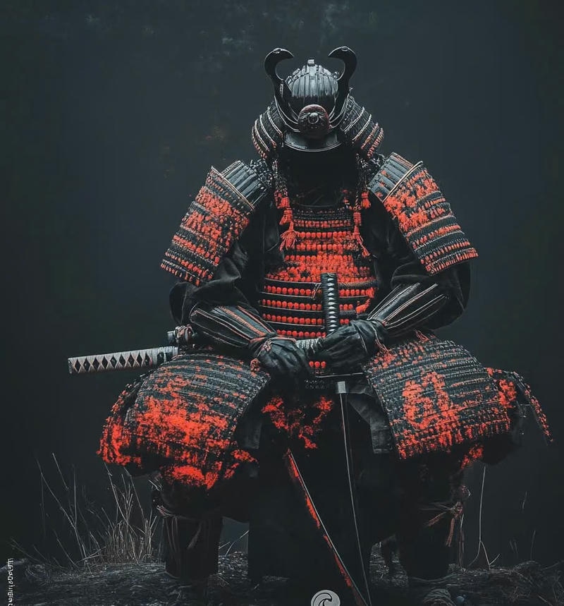 hình nền samurai 3d