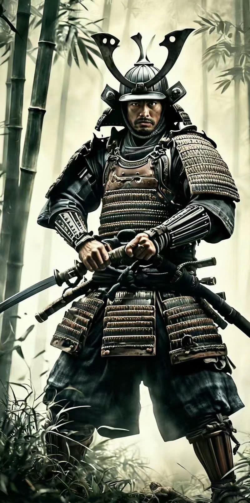 hình nền samurai cầm kiếm