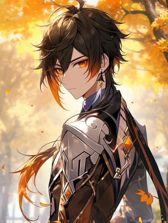 zhongli anime 4k