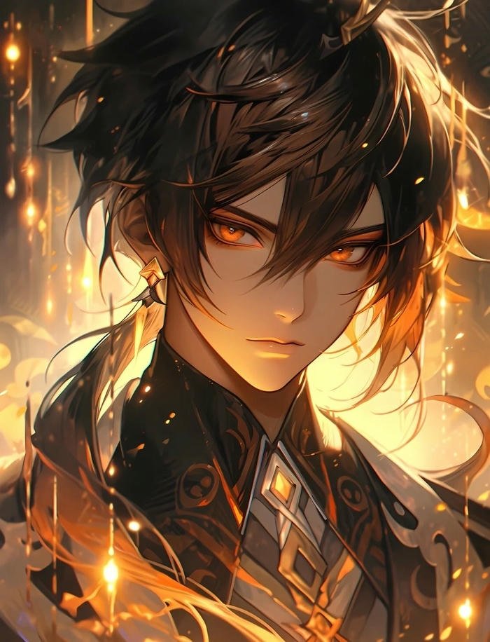zhongli anime 8k