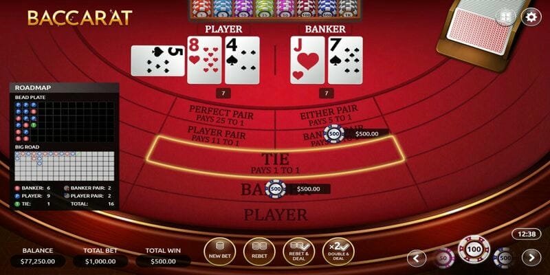 Game baccarat hấp dẫn mọi cược thủ