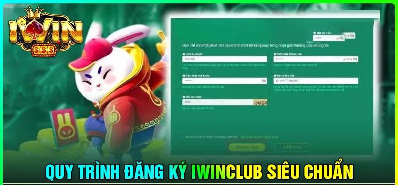 Các bước đăng ký Iwinclub đơn giản, dễ thực hiện