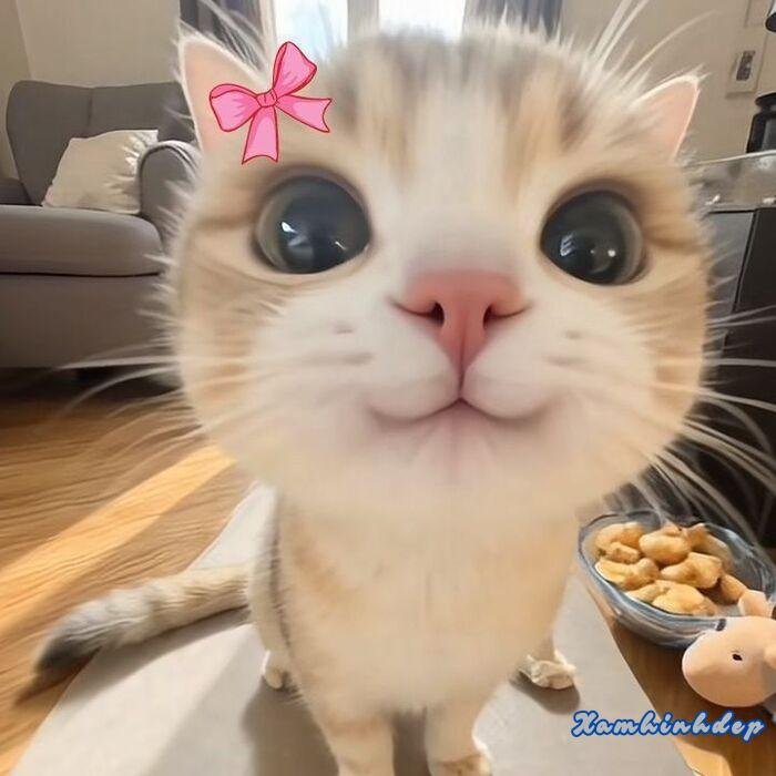 ảnh cute đáng yêu mèo xinh