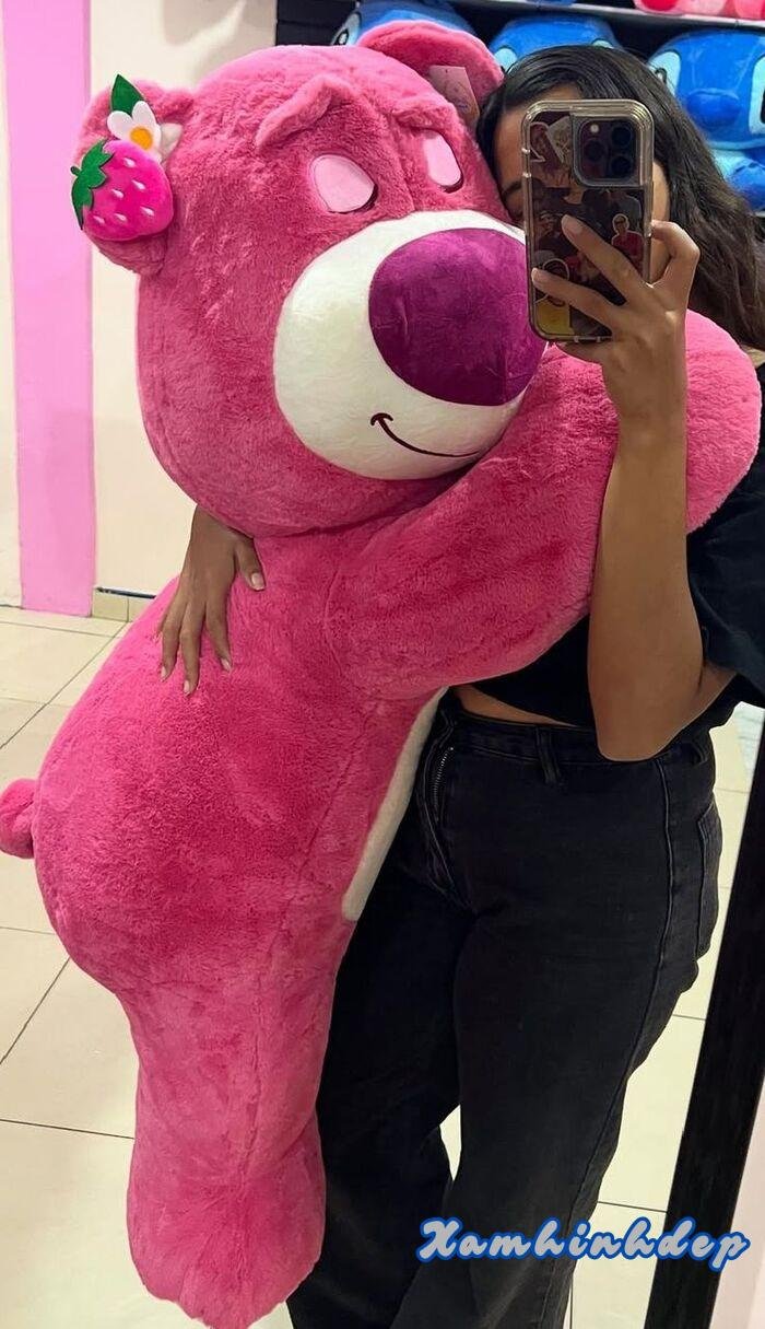 ảnh gấu dâu dễ thương