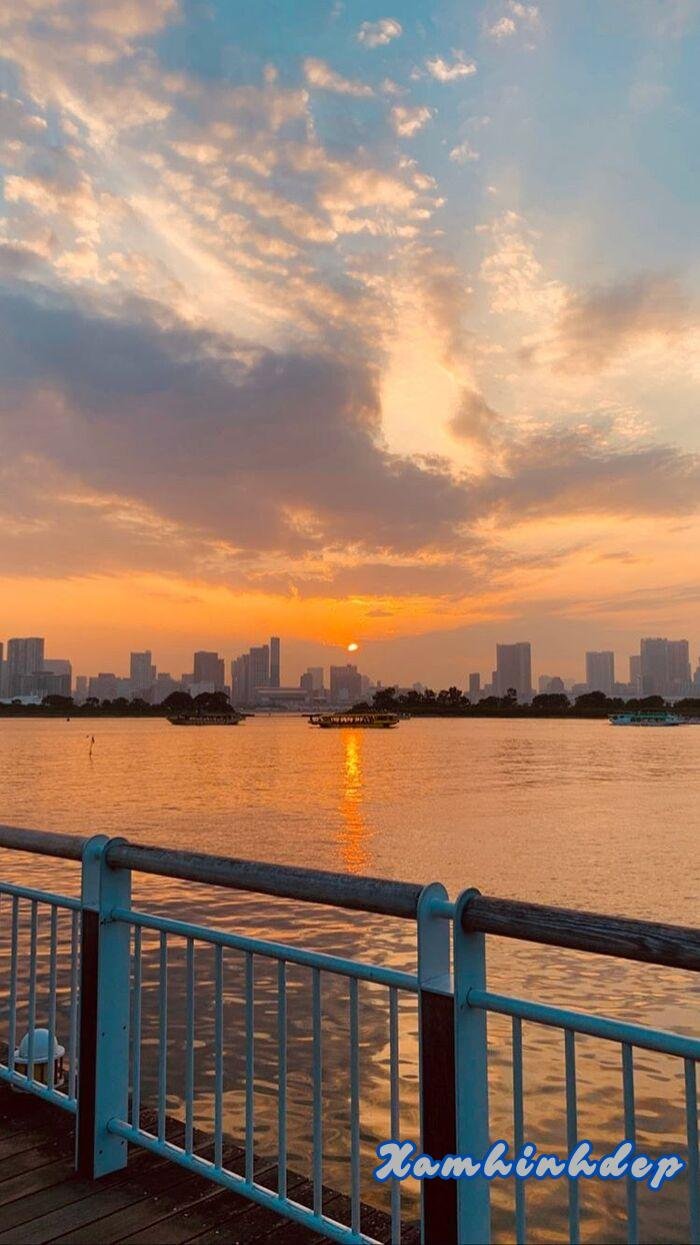 ảnh hoàng hôn thơ mộng