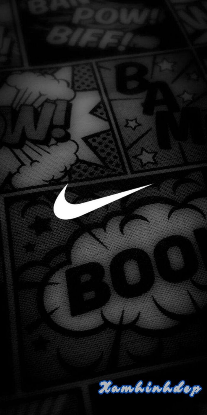 ảnh nền đen nike