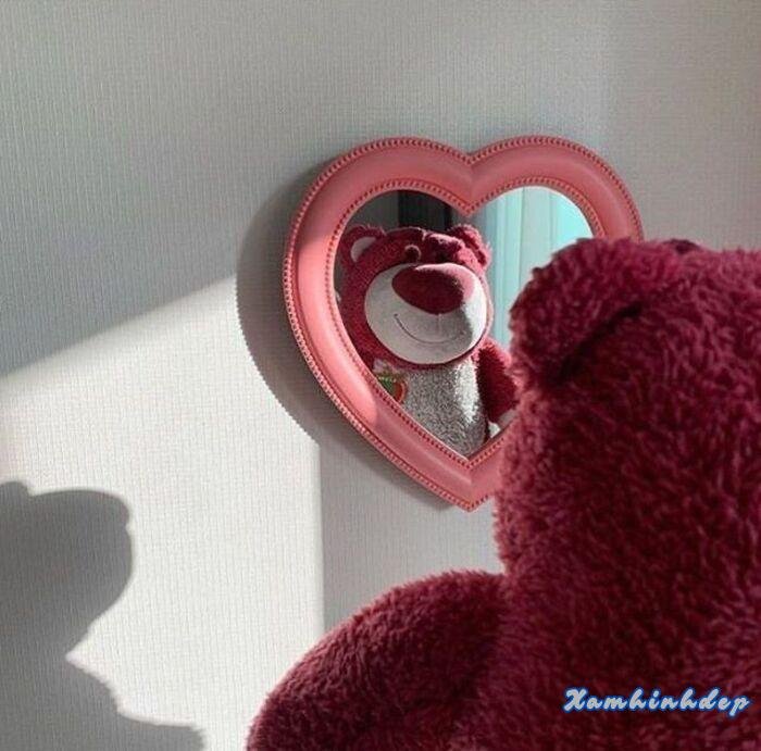 hình ảnh gấu dâu dễ thương cute hd