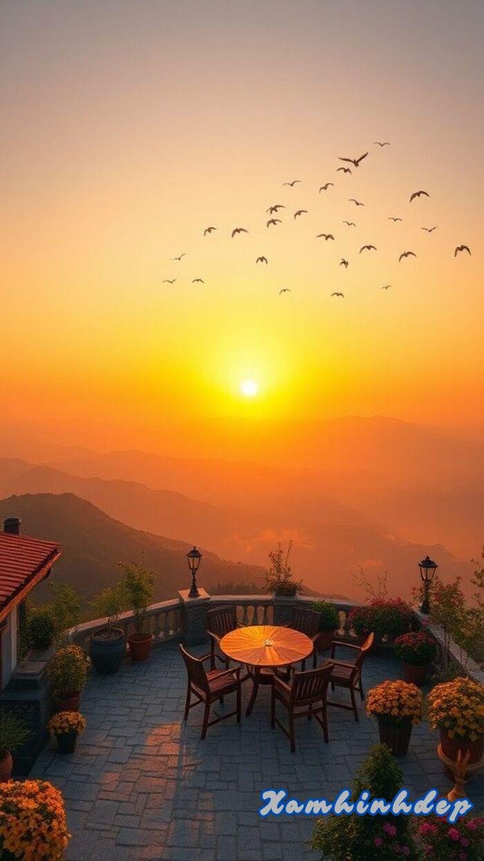 hình ảnh hoàng hôn đẹp siêu hot