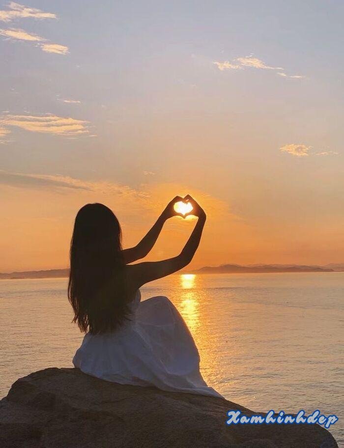 hình ảnh hoàng hôn đẹp xinh