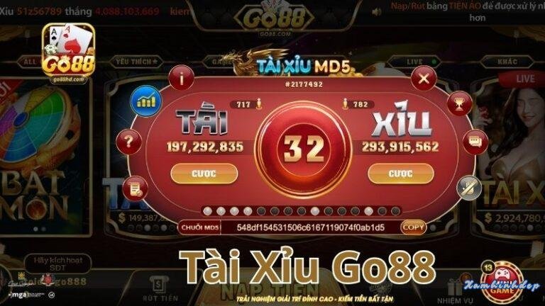 Tài xỉu Go88 cách chơi đơn giản cho người mới