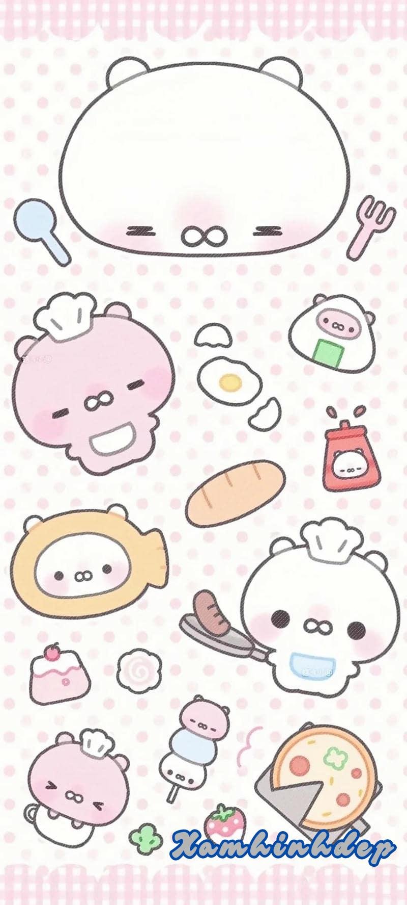 Album hình nền cute miễn phí