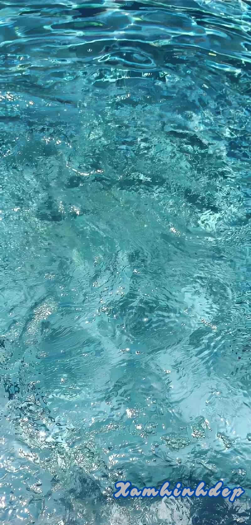Album hình nền màu xanh thu hút