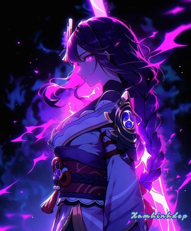 Bộ ảnh raiden shogun mới chất lượng cao