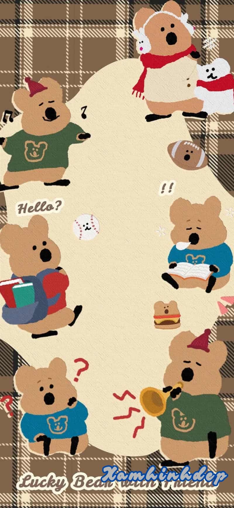Bộ hình nền cute mới chất lượng cao