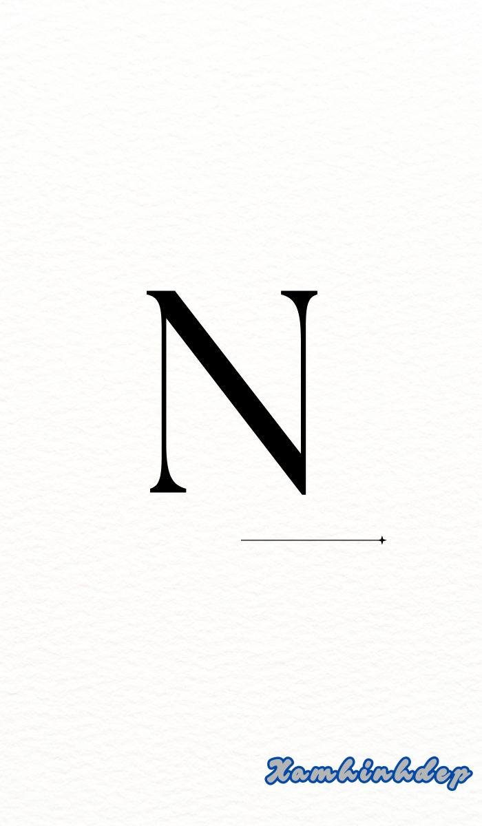 Hình nền chữ n hd