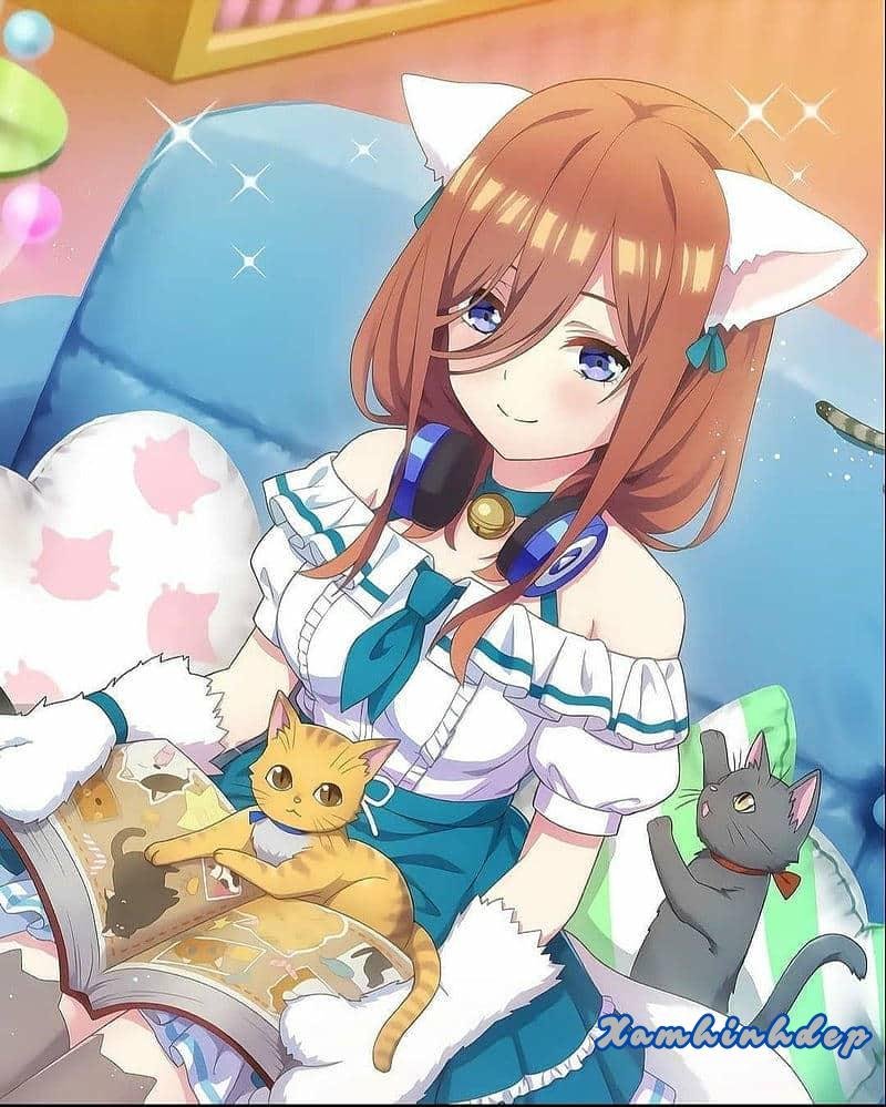 Khám phá ảnh miku nakano cuốn hút