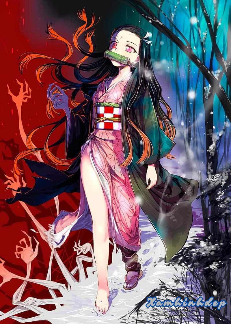 Khám phá ảnh nezuko độc đáo