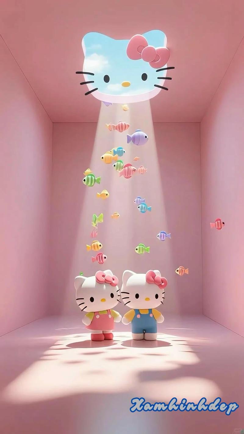 Khám phá hình nền hello kitty đẹp