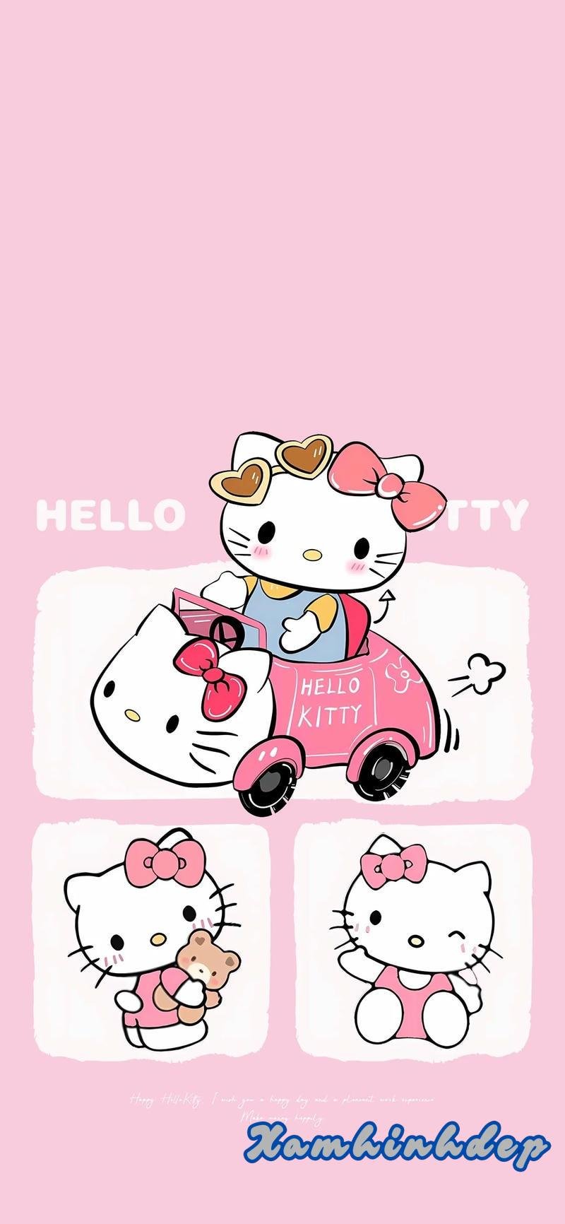 Khám phá hình nền hello kitty độc đáo