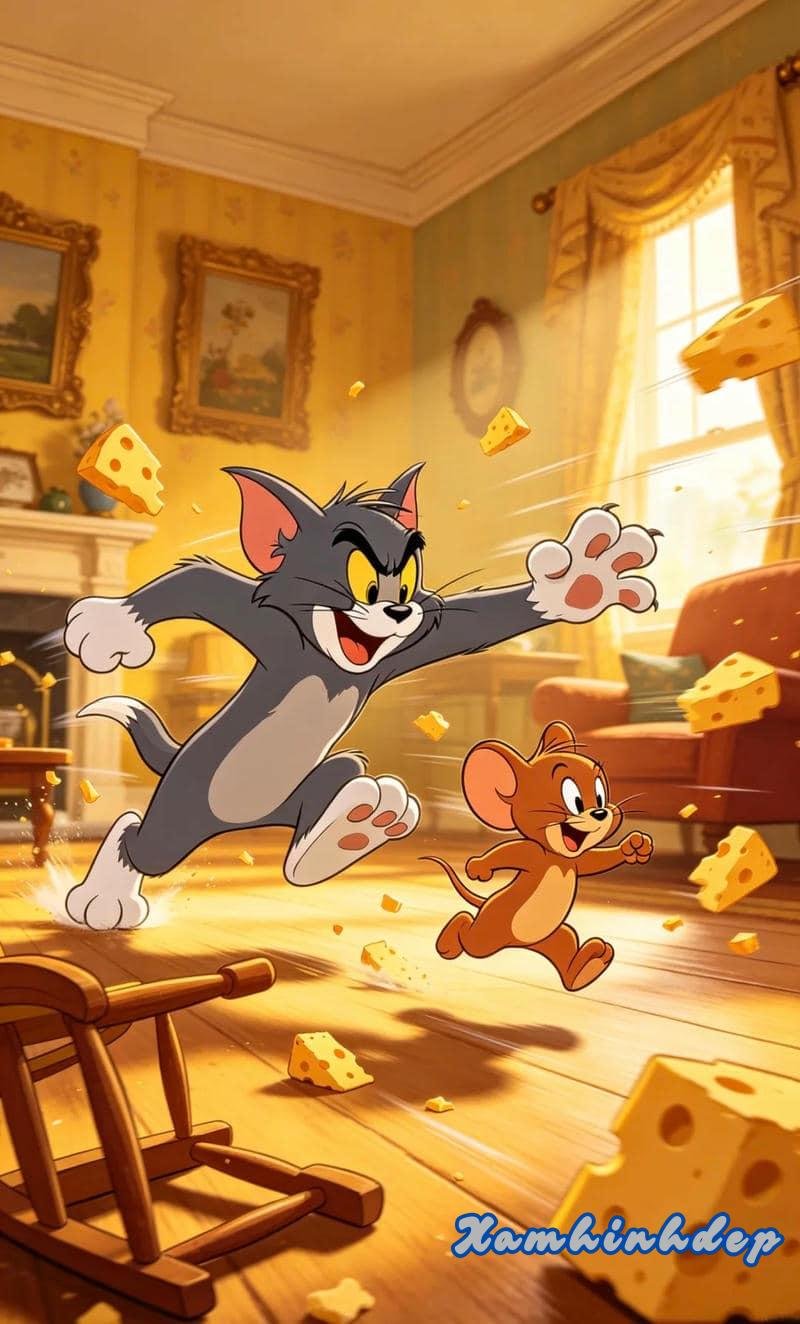 Ngắm bộ ảnh tom và jerry cực hot