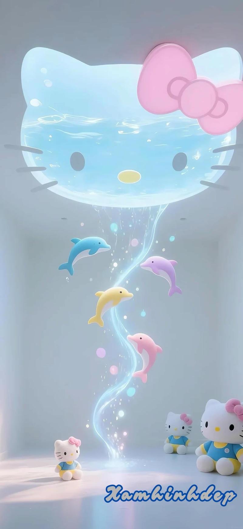 Ngắm hình nền hello kitty hot