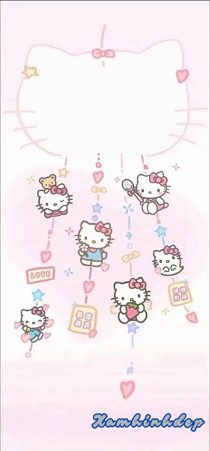 Tải hình nền hello kitty mới nhất