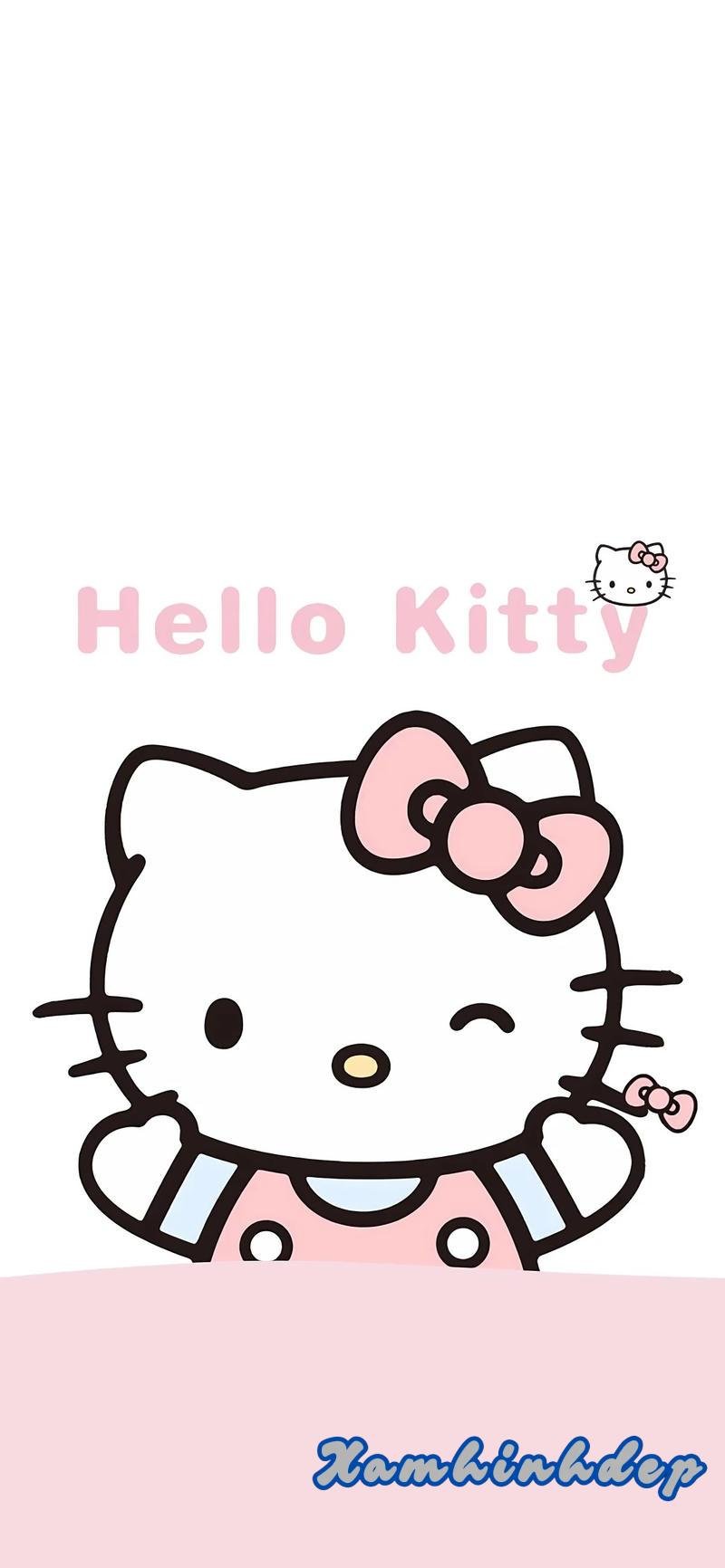 Tải về hình nền hello kitty mới