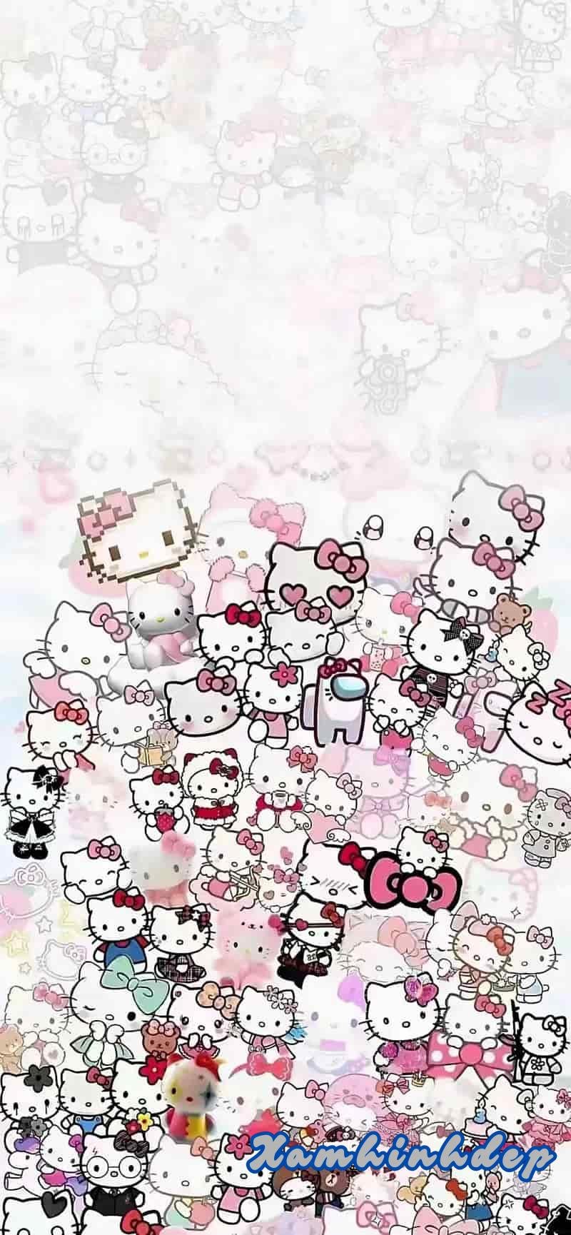 Tổng hợp hình nền hello kitty hot