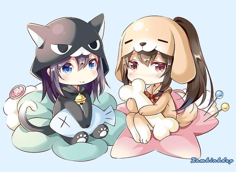 Tuyển tập bộ hình nền chibi trend nhất