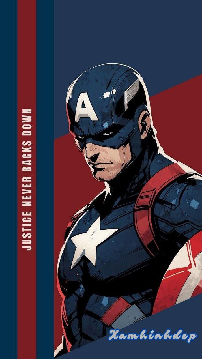 ảnh nền captain america chất