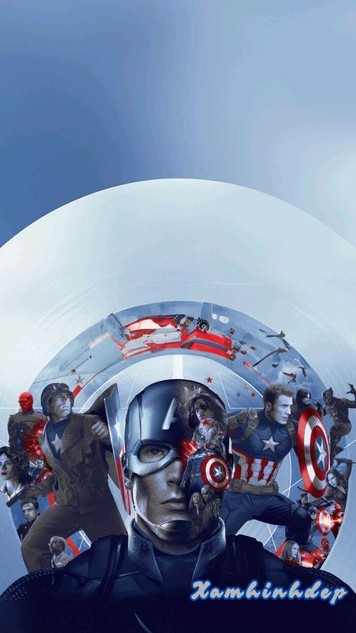 ảnh nền captain america