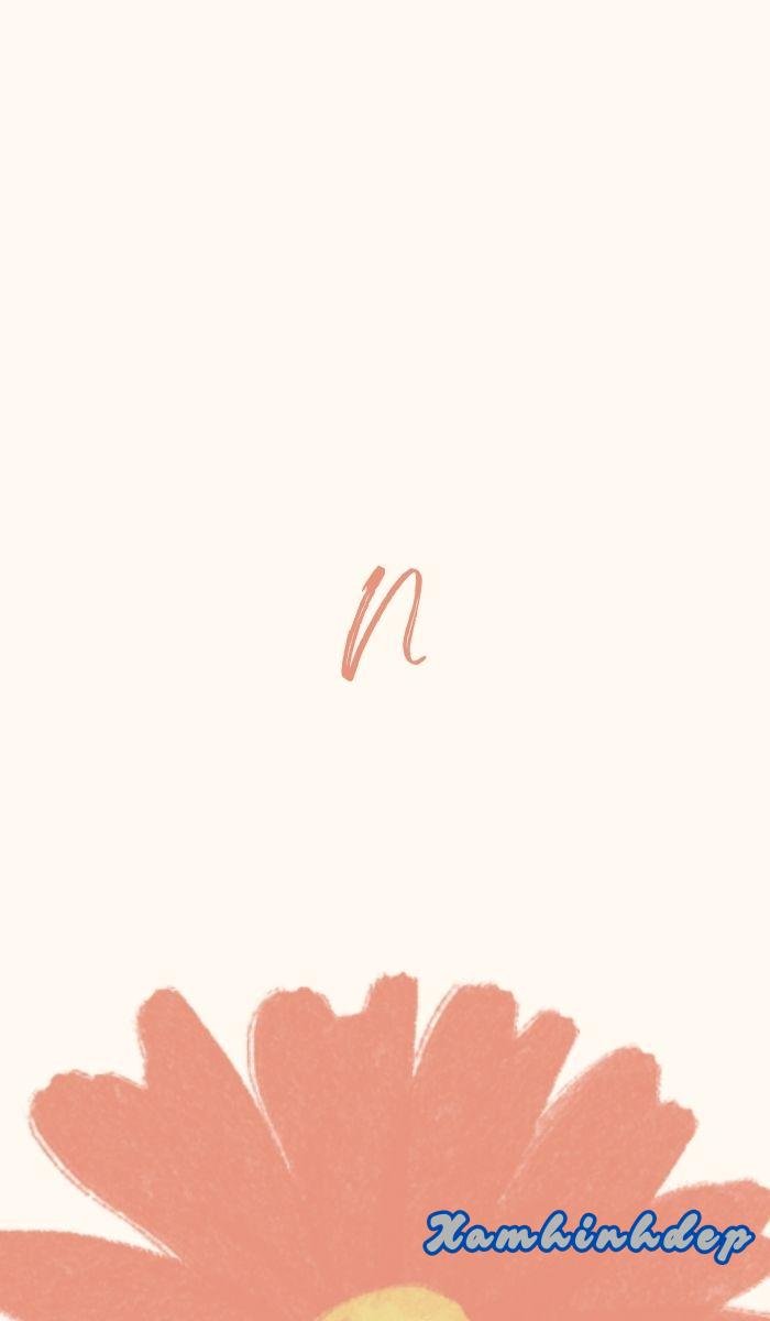 ảnh nền chữ n đáng yêu