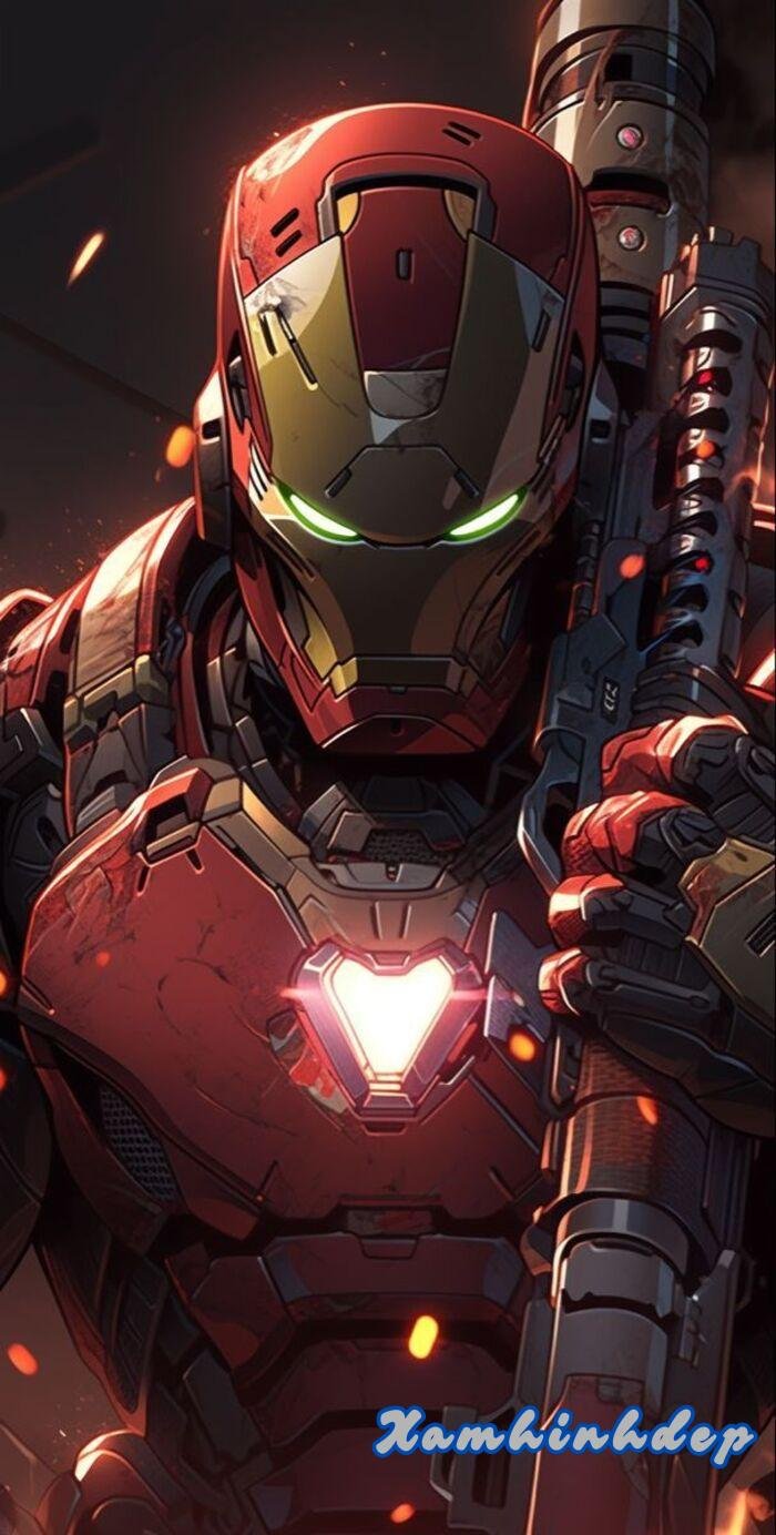 ảnh nền iron man chất