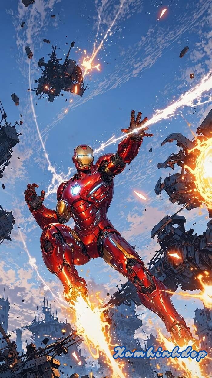 ảnh nền iron man đẹp hot