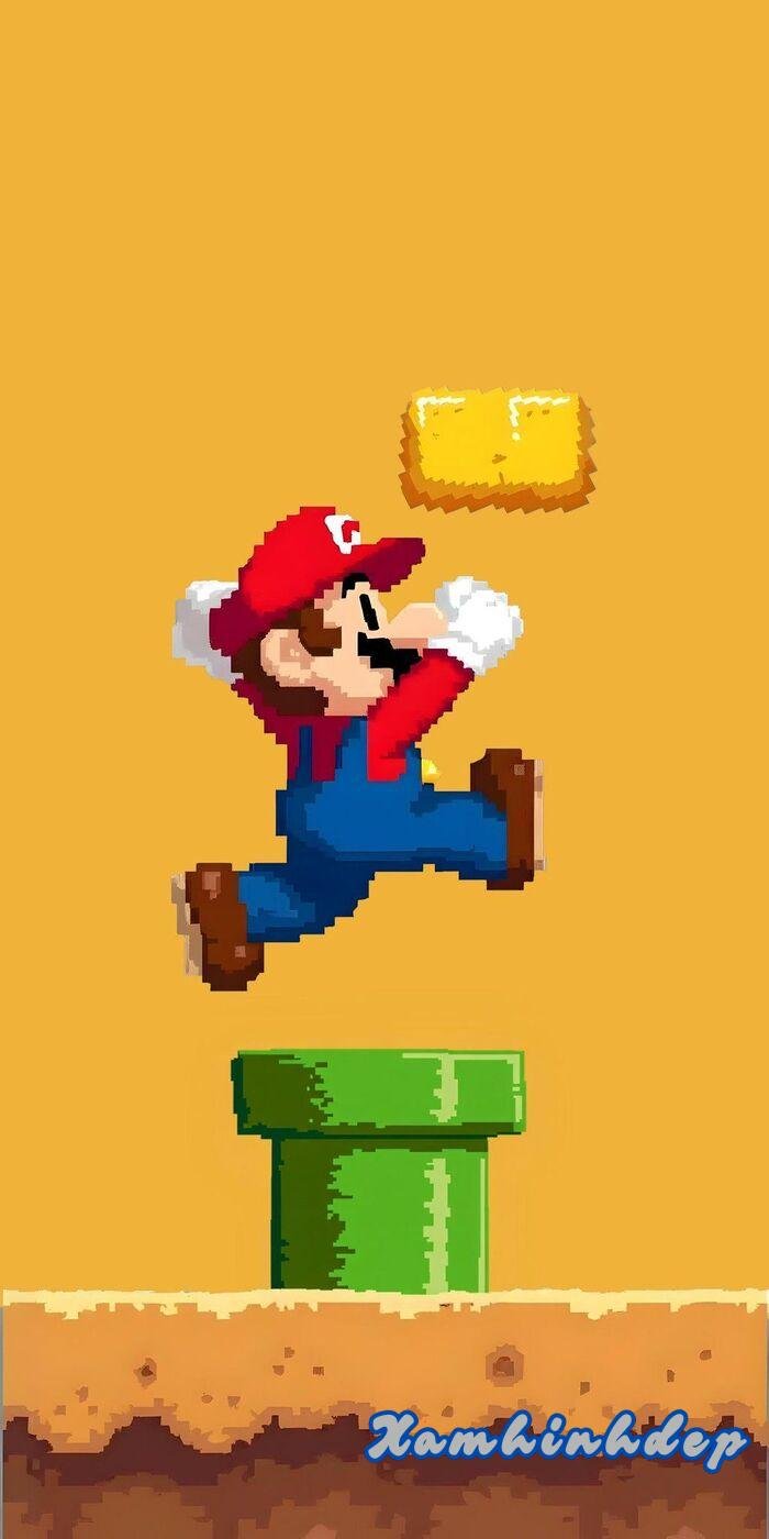 ảnh nền super mario cực cute