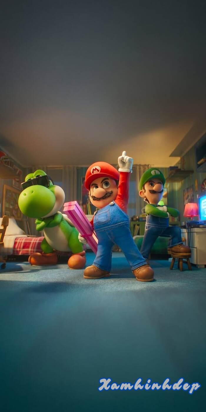 ảnh nền super mario cute