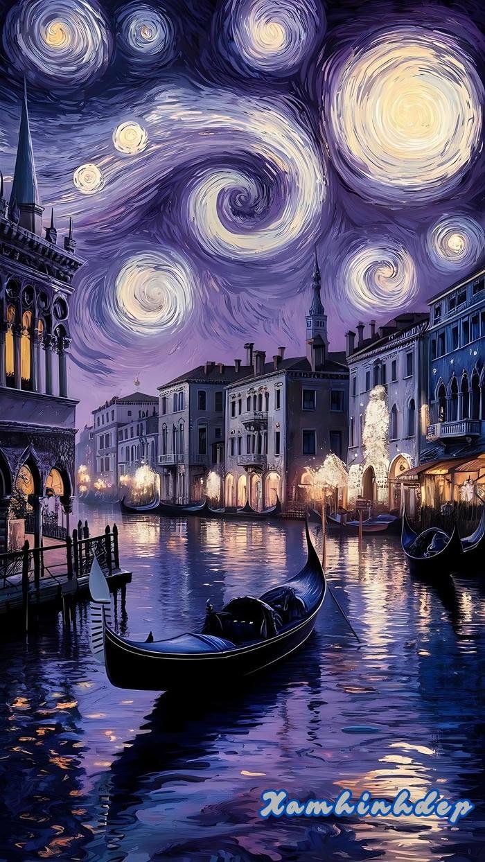 ảnh nền van gogh ngầu