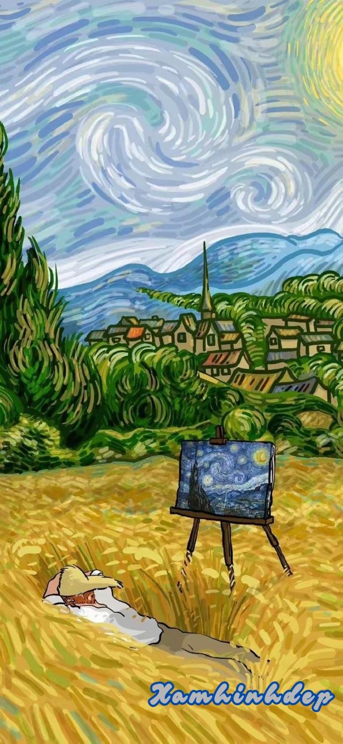 ảnh nền van gogh