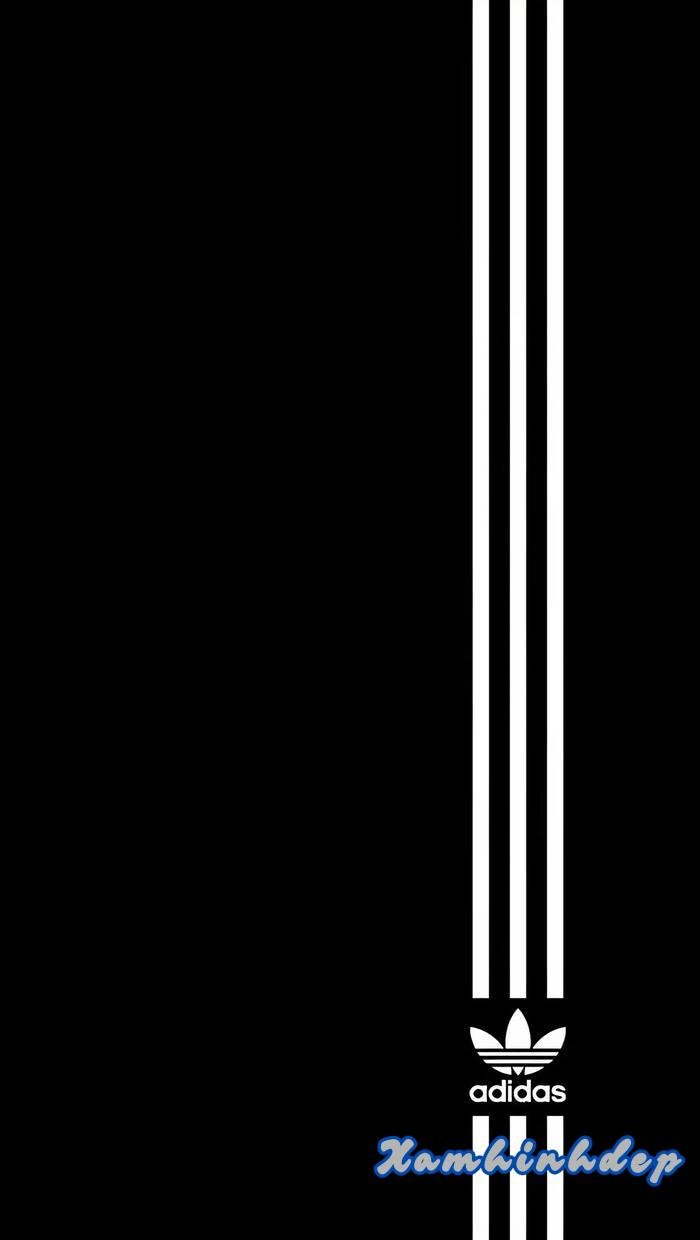 hình nền adidas đen hd