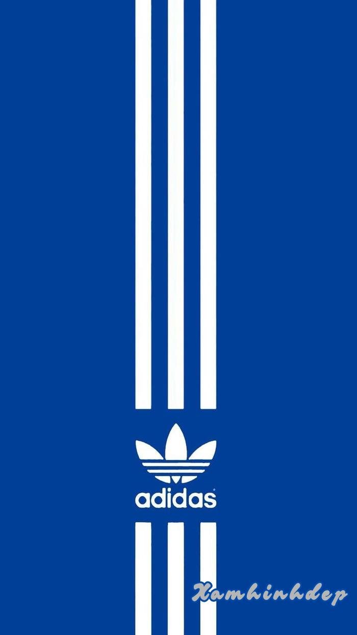 hình nền adidas tone xanh