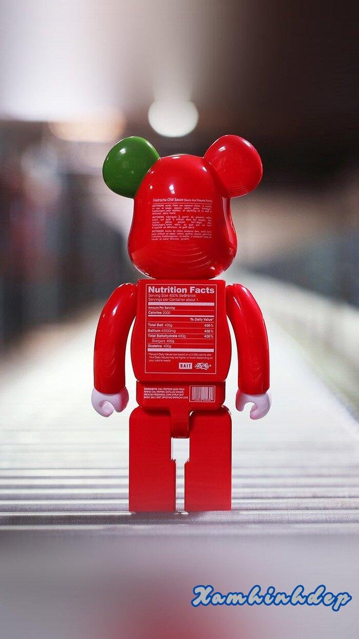 hình nền bearbrick cực ngầu