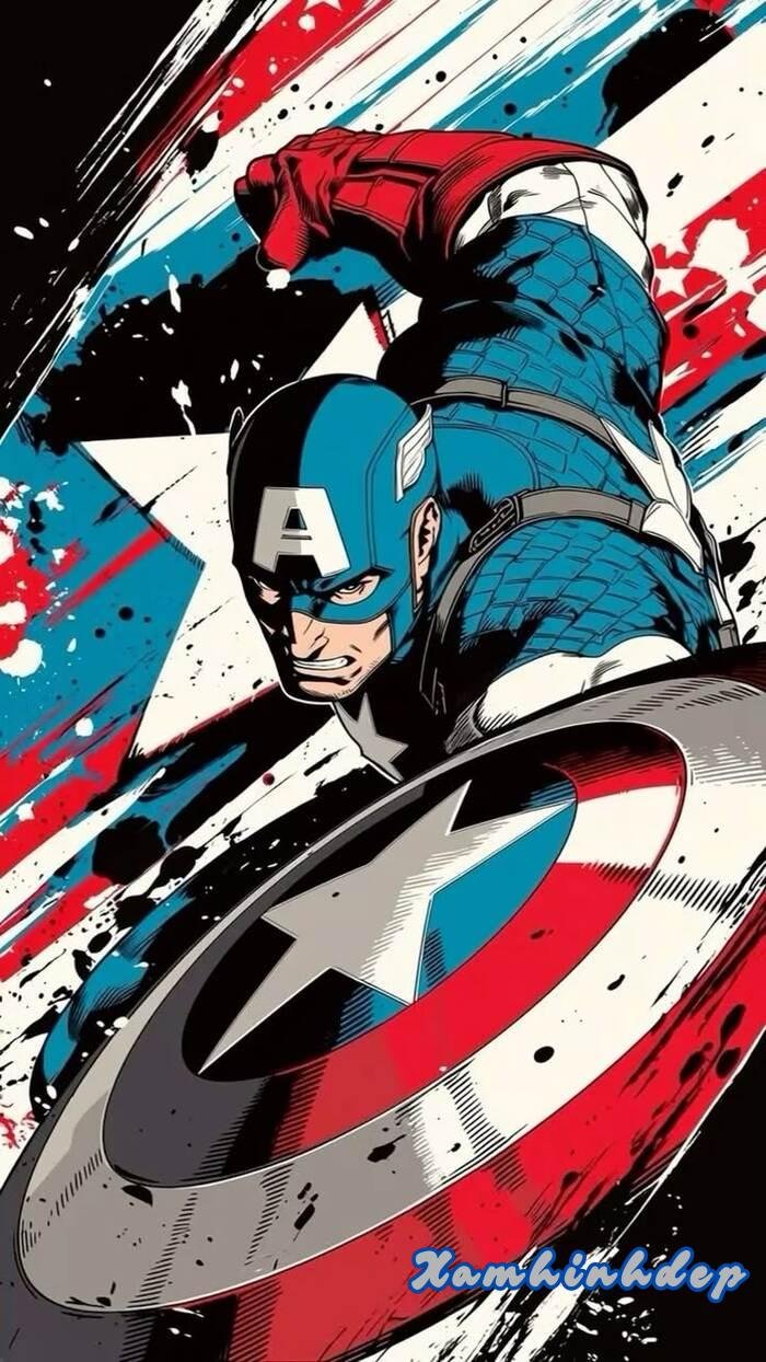 hình nền captain america cực ngầu