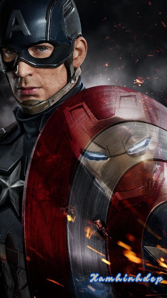 hình nền captain america ngầu chất