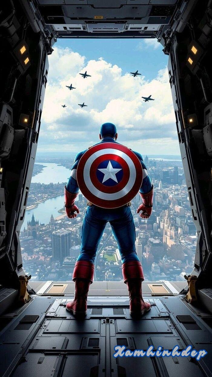 hình nền captain america ngầu