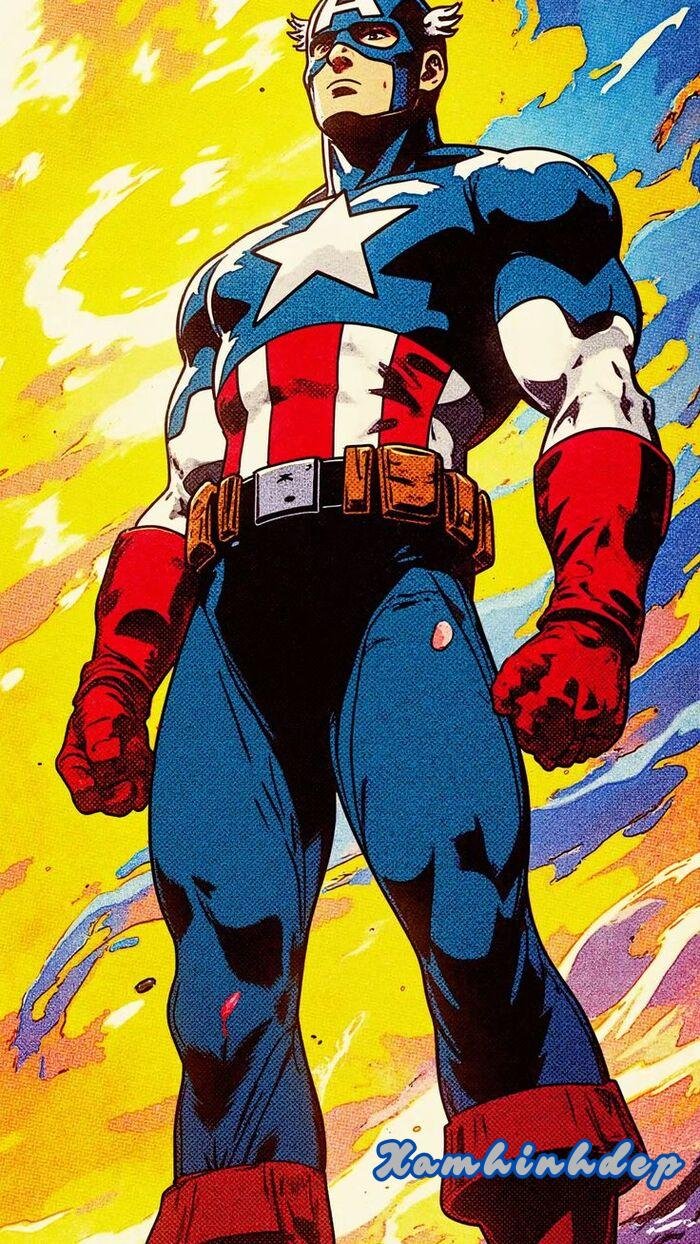 hình nền captain america siêu hot
