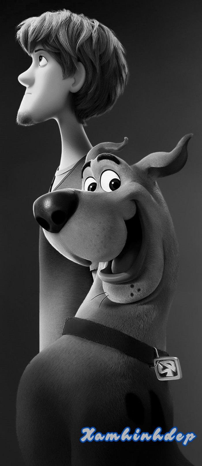 hình nền cartoon đen trắng